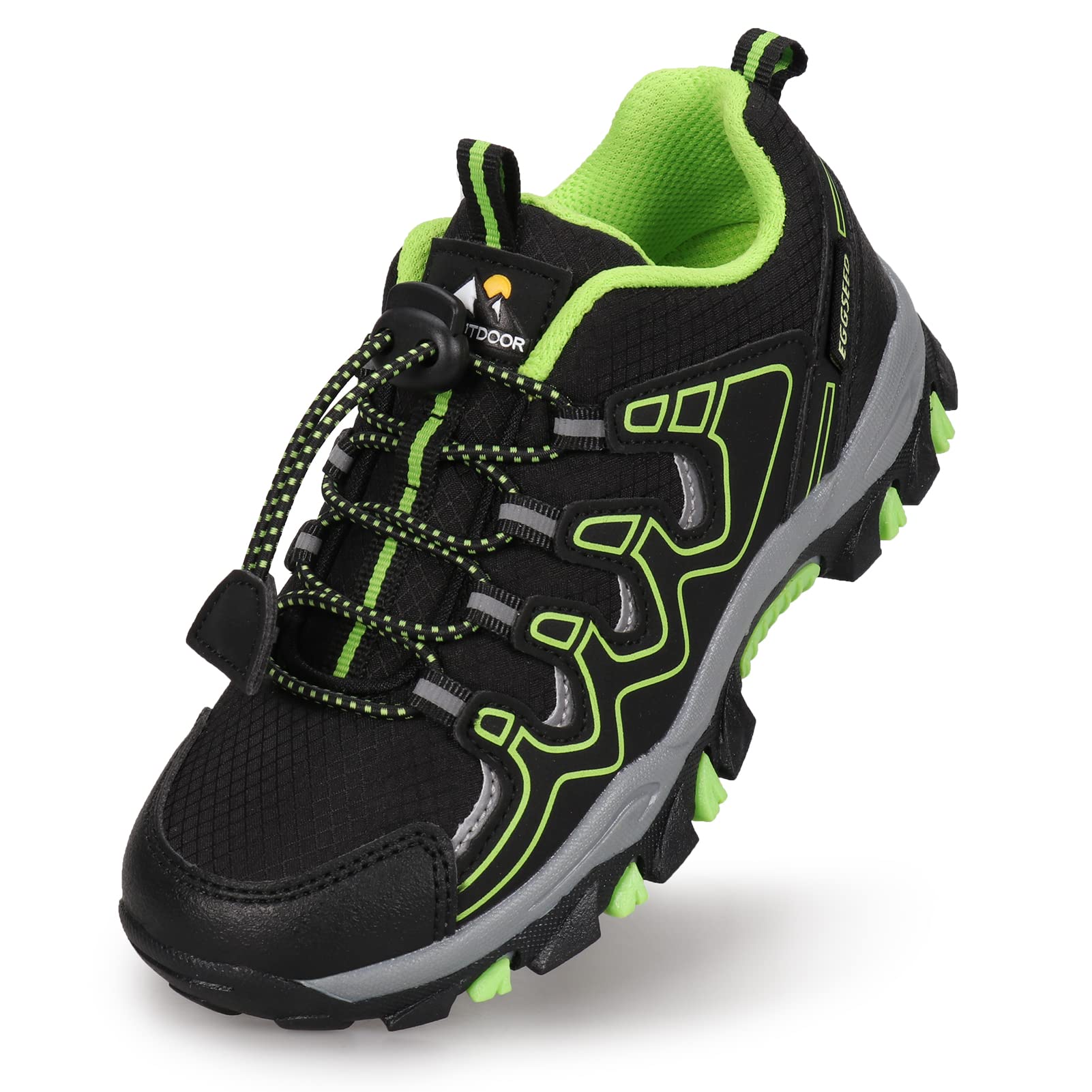 Boys Girls Hiking Trail Shoes Waterproof Slip Resistant Outdoor Trekking Walking