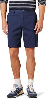 Amazon Essentials Men's Slim-Fit 9" Stretch Chino Shorts, Midweight Cotton Twill