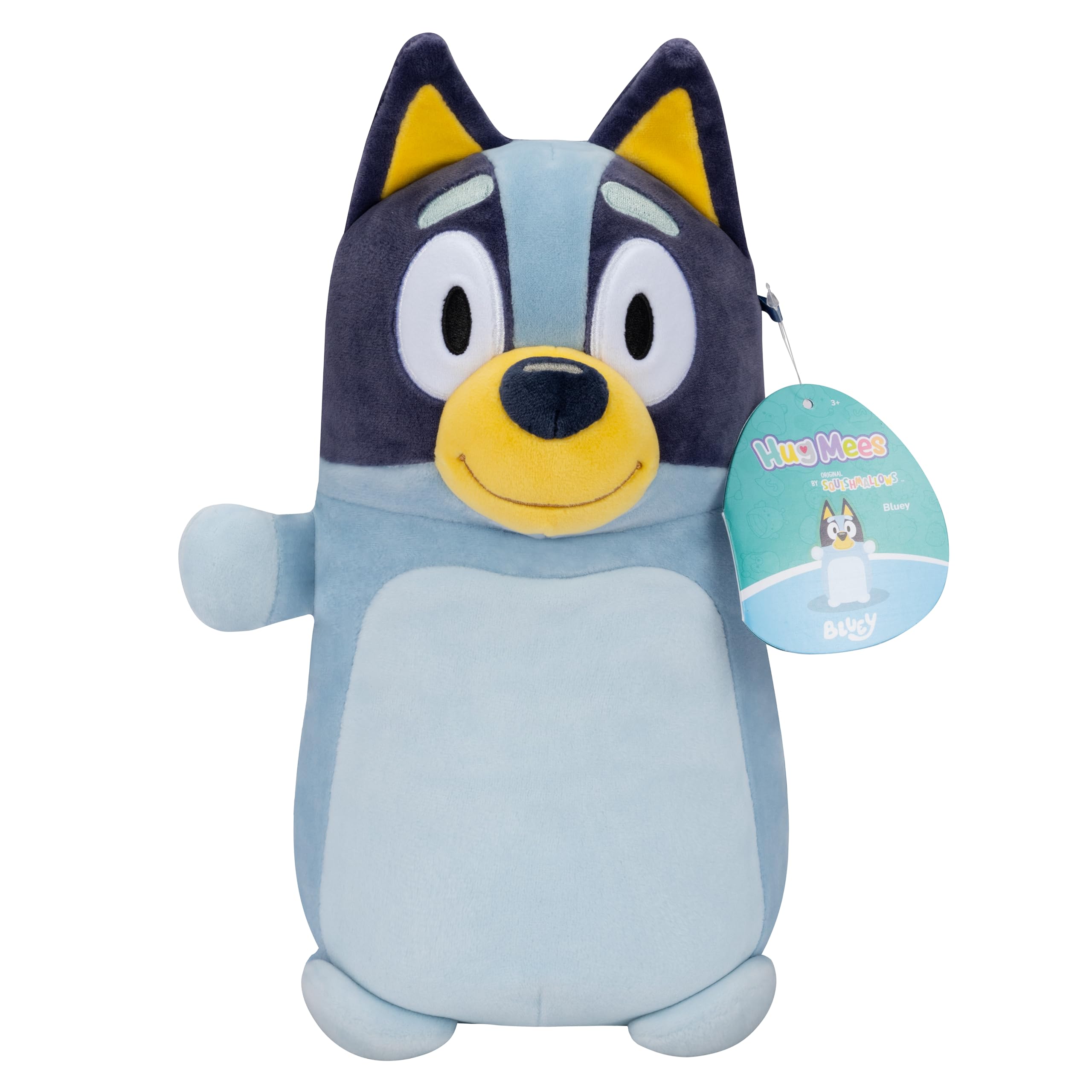 Squishmallows Original 10-Inch Bluey HugMees - Medium-Sized Ultrasoft Official J