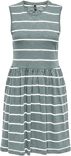 ONLY Onlsummer S/L O-Neck Dress Jrs for Women