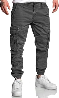 REPUBLIX Herren Jogger Cargo Chino Jeans Hose R7020