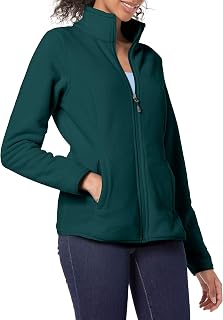 Amazon Essentials Women's Classic Fit Polar Fleece Jacket with Zip (Available in Plus Sizes)