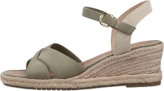 Tamaris Women's Damen 1-28367-42 Wedge Sandal, PISTACCHIO, 10 UK