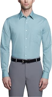 Van Heusen Slim Fit Shirt in Poplin Solid Colour Cheap Formal Hem Poplin Solid Color Elegant Shirt for Men (Pack of 1)