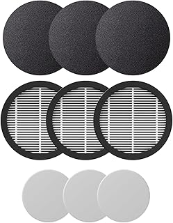 Fieety Ultra 10 Vacuum Cleaner Accessories - Hepa filter + sponge + aromatherapy tablet