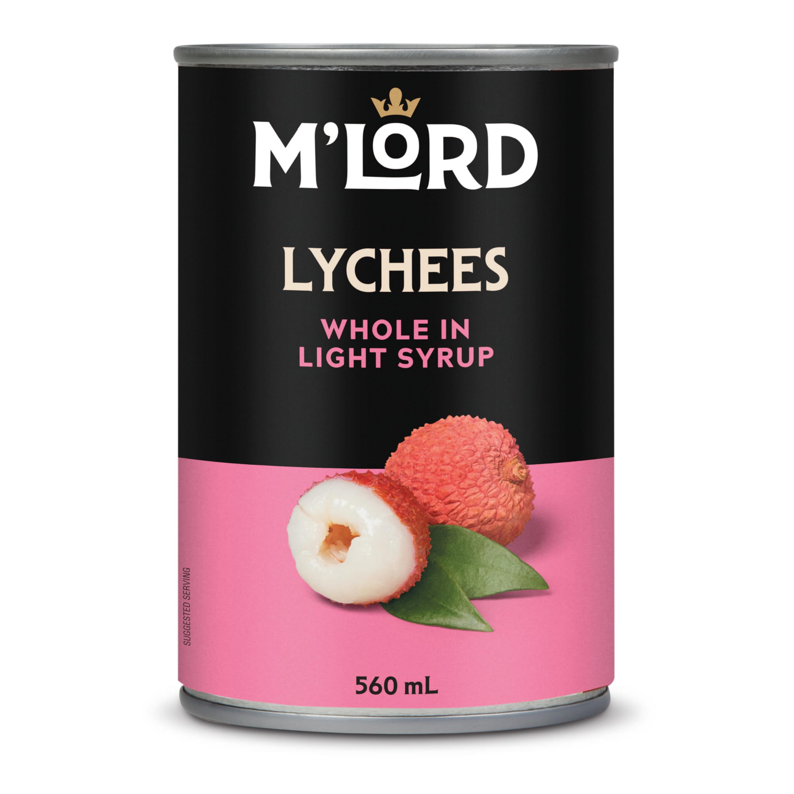 M'Lord Lychees in Light Syrup Whole, 560ml | Garnish cocktails, add to fruit sal