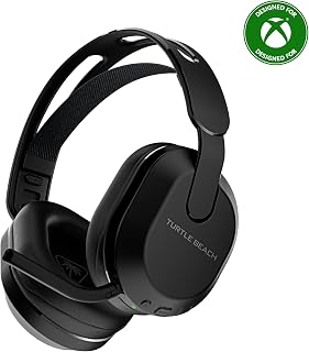 Turtle Beach Stealth 500 Wireless Multiplatform Gaming Headset for XBOX, PC | Black, XBOX Series X|S, XBOX One, Bluetooth, 40mm Drivers, Rechargeable 40-Hr Battery, Flip-to-Mute Mic, Memory Foam Cushions
