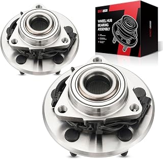Torchbeam Pair 515151 Front Wheel Hub Bearing Assembly for Ram 1500 | for 2012-2018 Ram 1500, 2019-2022 Ram 1500 Classic, Wheel Bearing Hub Assembly 5 Lugs W/ABS