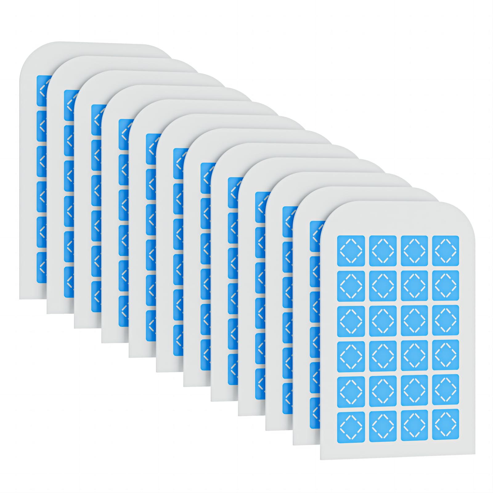 12 Pack Magnetism Glue Cards TIENBE Indoor Plug-in Fly Trap Refill Pack for TIEN