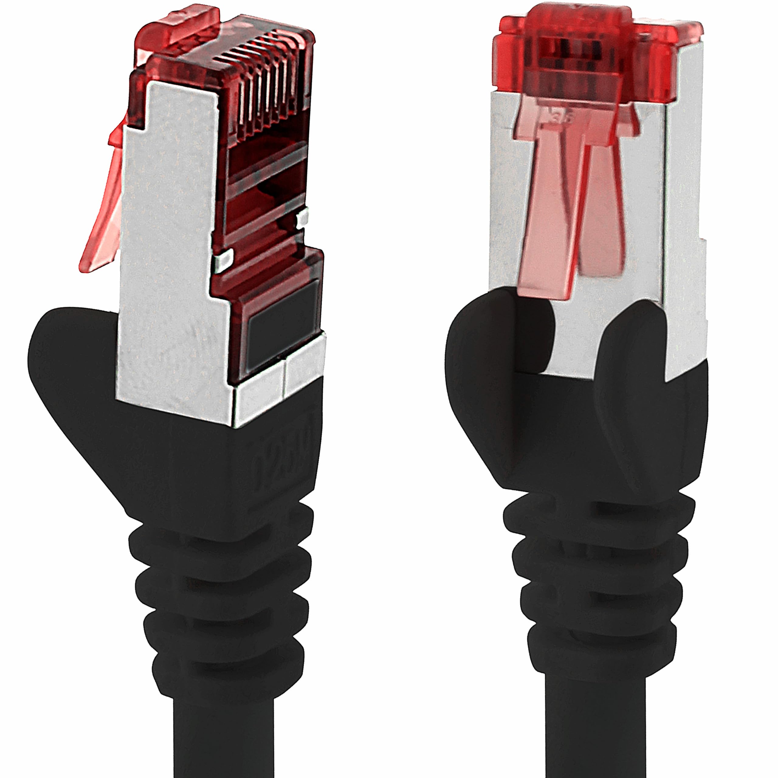 Cat6 Network Cable 1x 10m CAT6 - SFTP Shielding - CAT.6 RJ45 Patch Cable Etherne