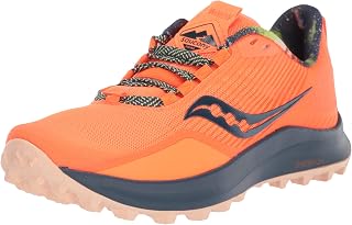 Saucony Peregrine 12 Ltd Women's Trail Running Shoe Orange, Orange, 44 EU