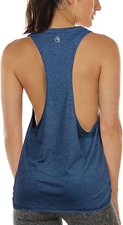 Icyzone Women's Casual Sports Tank Top – Yoga Fitness Shirt Racerback Tops Breathable