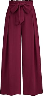 PRETTYGARDEN Women's Palazzo Wide Leg Work Dress Pants