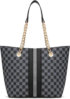 Montana West Tote Bag for Women Classic Monogram Purses and Handbags