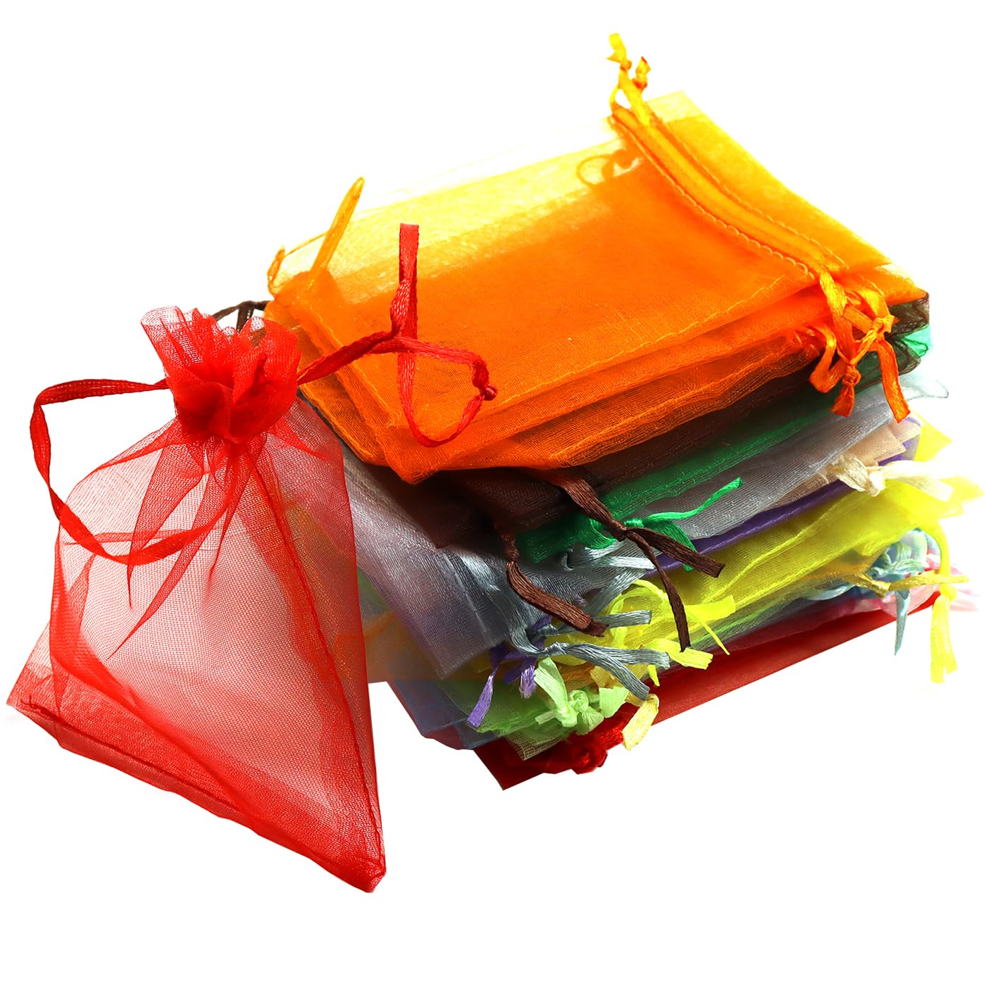 Organza Bags Drawstring Pouches Candy Jewelry Packing Wedding Gift Packaging Wra