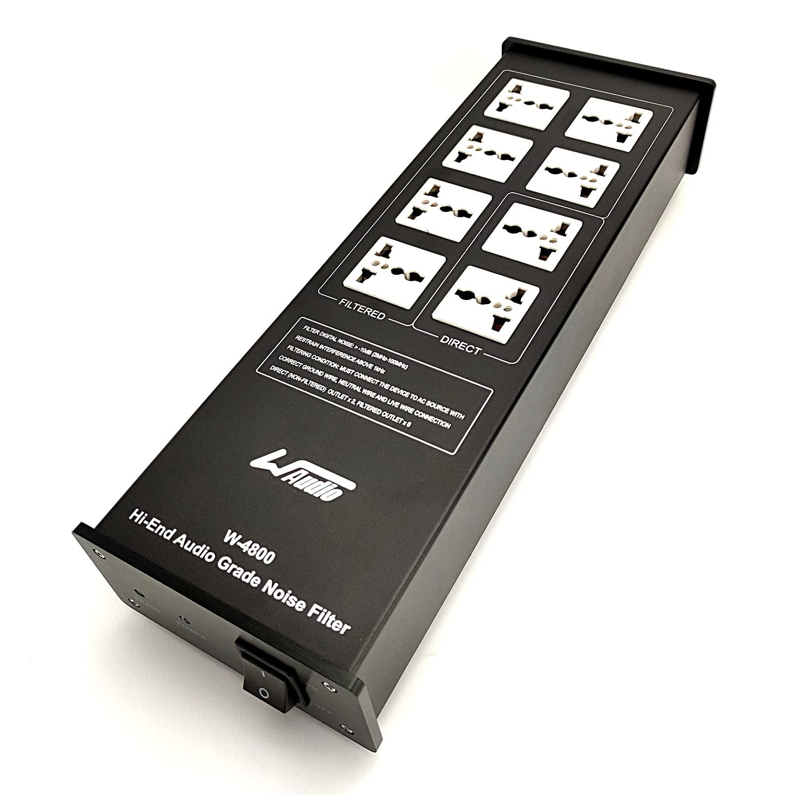 WAudio AC Noise Power Filter - Line Conditioner Power Purifier Surge Protector w