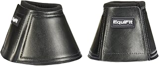 EquiFit Essential Bell Boots, Black, XXL