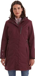 Killtec Alisi Women's Functional Parka Outdoor Parka Winter Parka with Detachable Hood