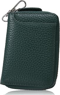 STREAM Men's Key Case, Genuine Leather, Smart Key, Card Slot, Coin Purse, Integrated Wallet