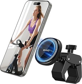 OQTIQ Stroller Phone Holder for MagSafe, Heavy-Duty Clamp Handlebar Mount