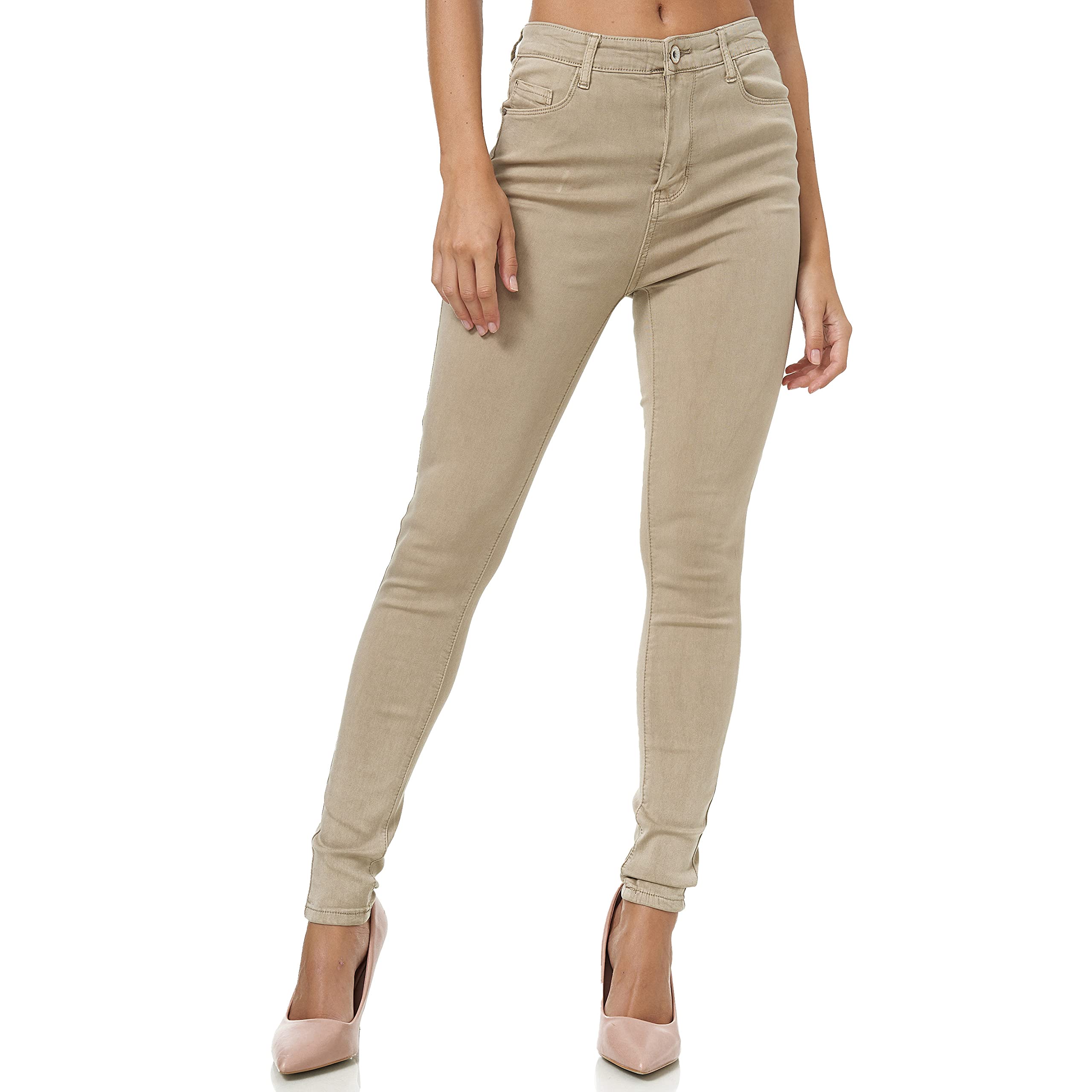 Gloop Women's Stretch Jeans Trousers Skinny Fit Jegging Skinny Jeans Stretch Tro