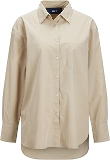 JJXX Jxjamie Ls Relaxed Poplin Noos Women's T-Shirt