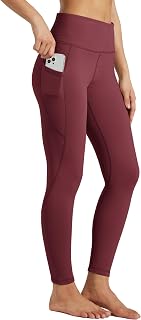 Willit Women's Winter Fleece Lined Waterproof Thermal Leggings High Waist Yoga Running Leggings with Pockets