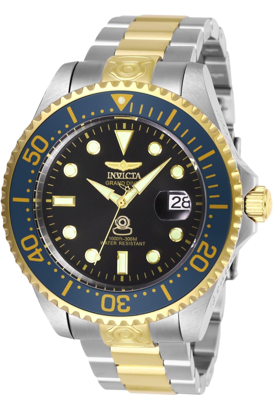 Invicta Pro Diver Edelstahl Herren Automatikuhr - 47mm