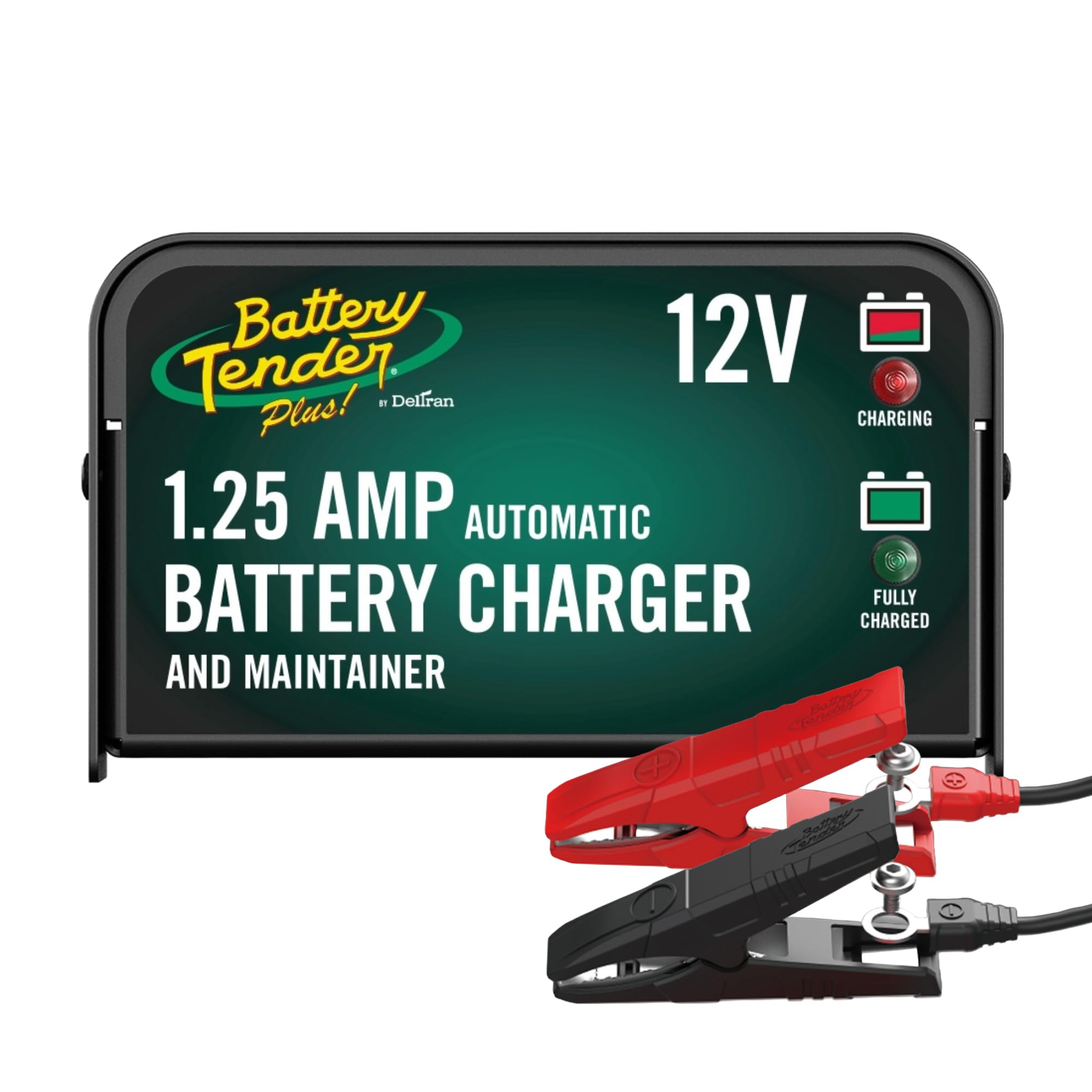 Battery Tender Plus 12V 1.25 AMP Car & Motorcycle Battery Charger and Maintainer