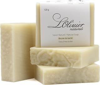 4 Bars Original Shea Butter Bar soap - All Natural Handmade Bar soap - Made in Canada