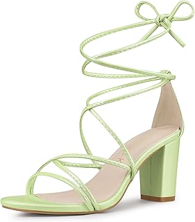 Allegra K Women's Heeled Sandal