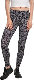 Urban Classics Tb4771 Women's Yoga Pants Soft AOP Leggings