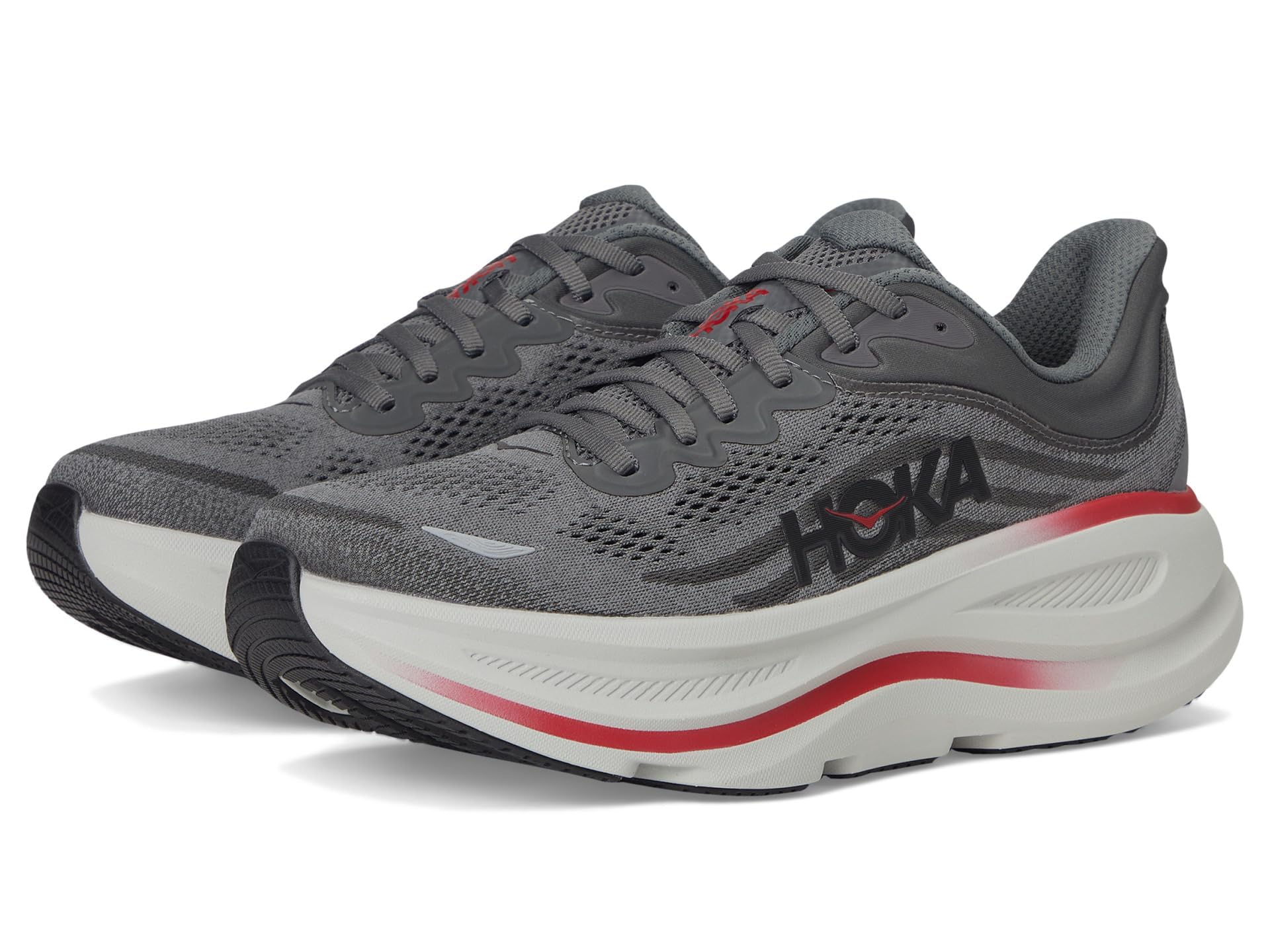 HOKA Bondai 9 Men's Track & Field Running Shoes, Wide