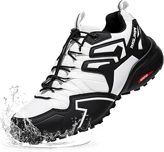 FENLERN Mens Trail Running Shoes Waterproof Hiking Sneakers
