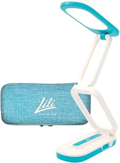 LILI FOR LIFE Reading Lamp for Dyslexic Kids & Adults | Dyslexia Reader Aid | Portable & Adjustable | All-Day Autonomy | Improves Reading Confort & Comprehension | Patented Pulsed-Light Technology