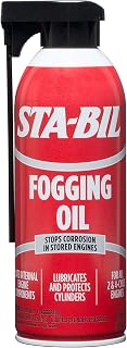 STA-BIL (22001 Fogging Oil - Stops Corrosion in Stored Engines - Lubricates and Protects Cylinders - Coats Internal Engine Components - for All 2 and 4 Cycle Engines, 12 oz.