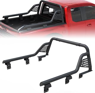 KEREEYEA Heavy-Duty Roll Bar for F-150/F-250, Silverado 1500, Ram 1500/2500, Sierra, Tundra - Alloy Steel Construction, Essential Truck Accessory for Enhanced Style & Functionality
