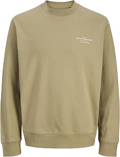 JACK & JONES Jprblachad Branding Sweat Crew Neck Ln Jprblachad Branding Sweat Crew Neck Ln Men (Pack of 1)