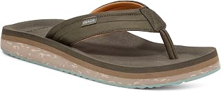Sanuk Tide Rush Mens Flip Flops - Supportive Beach Sandals