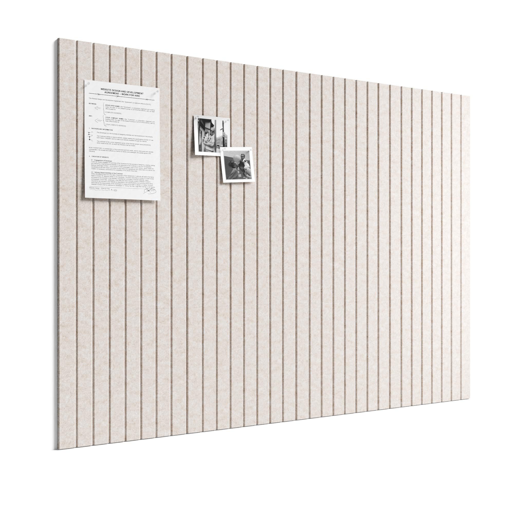 Bumusty Felt Bulletin Board & Cork Board Alternative 48" x 36" | 12 Pack Cork Bo