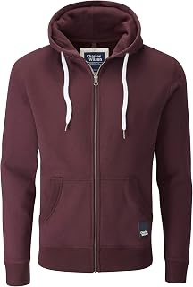 Charles Wilson Original Men's Hooded Sweatshirt in Cotton Blend with Zip