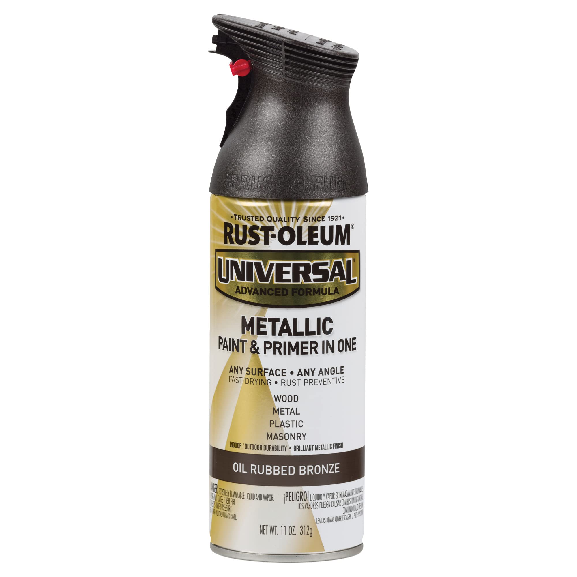 Rust-Oleum Universal All Surface Metallic Spray Paint, Oil Rubbed Bronze | Inter