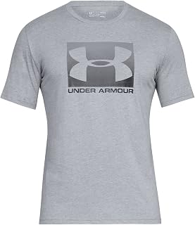 Under Armour Men’s UA Boxed Sportstyle Short-Sleeved Breathable Sports Shirt, Loose-Fit Quick-Drying Functional T-Shirt