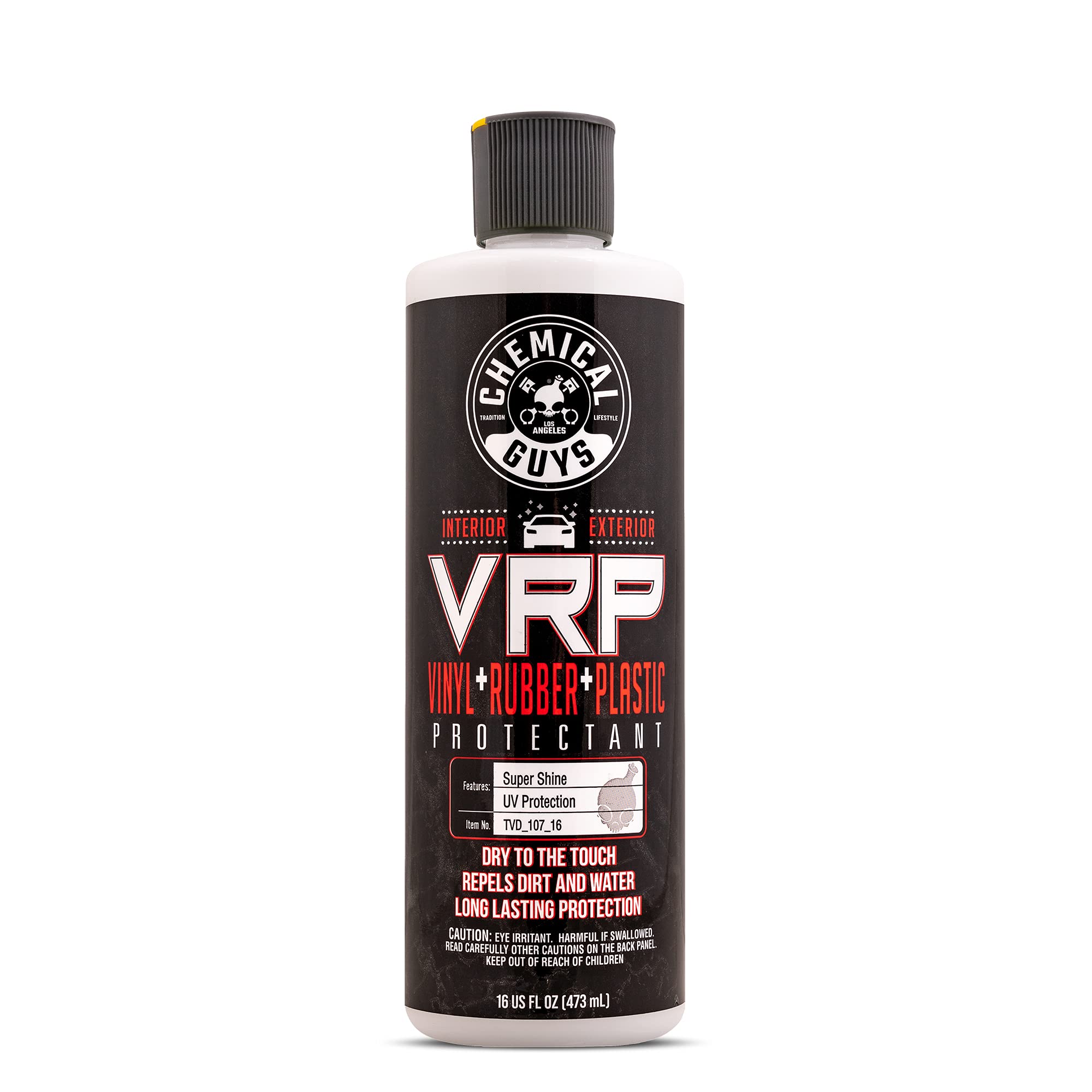 Chemical Guys, VRP Vinyl, Rubber & Plastic Dressing, Dry to Touch, 16 oz | Satin