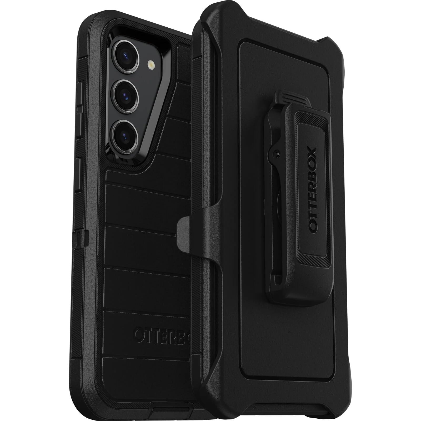 OtterBox Galaxy S23 (Only) - Defender Series Case - Black, Rugged & Durable - wi