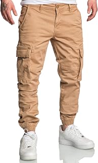 REPUBLIX R7020 Men's Joggers, Cargo Trousers, Chino Trousers, Jeans