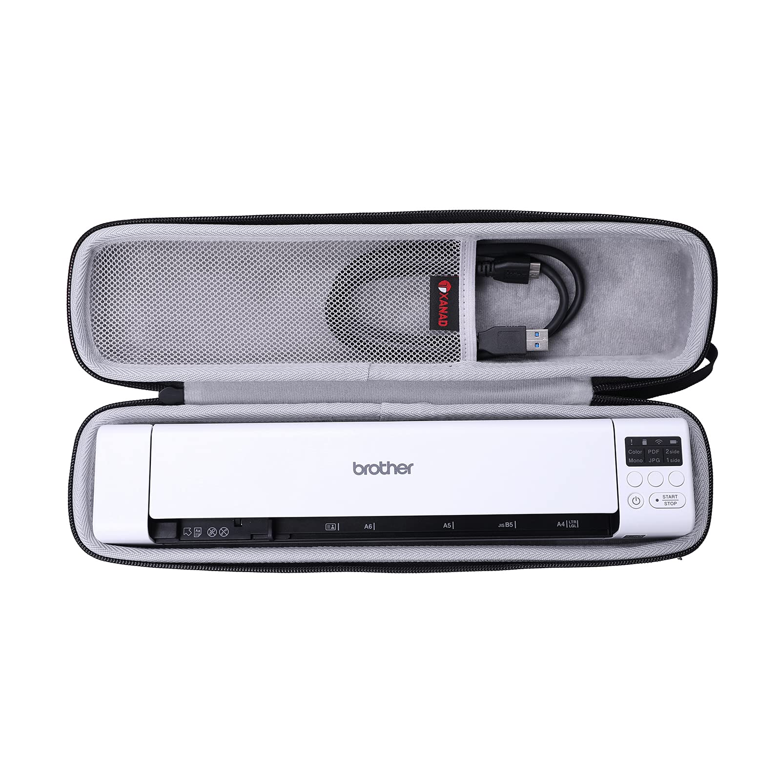 XANAD Hard Case for Brother DS-740D / DS-640 / DS-940DW / Brother DS-720D / Doxi