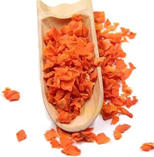 Dehydrated Diced Carrots 500g，Dried Carrots | dehydrated carrots，dried vegetables，Ideal for Camping, Soups, Stews, Long-Term Storage，dehydrated vegetables
