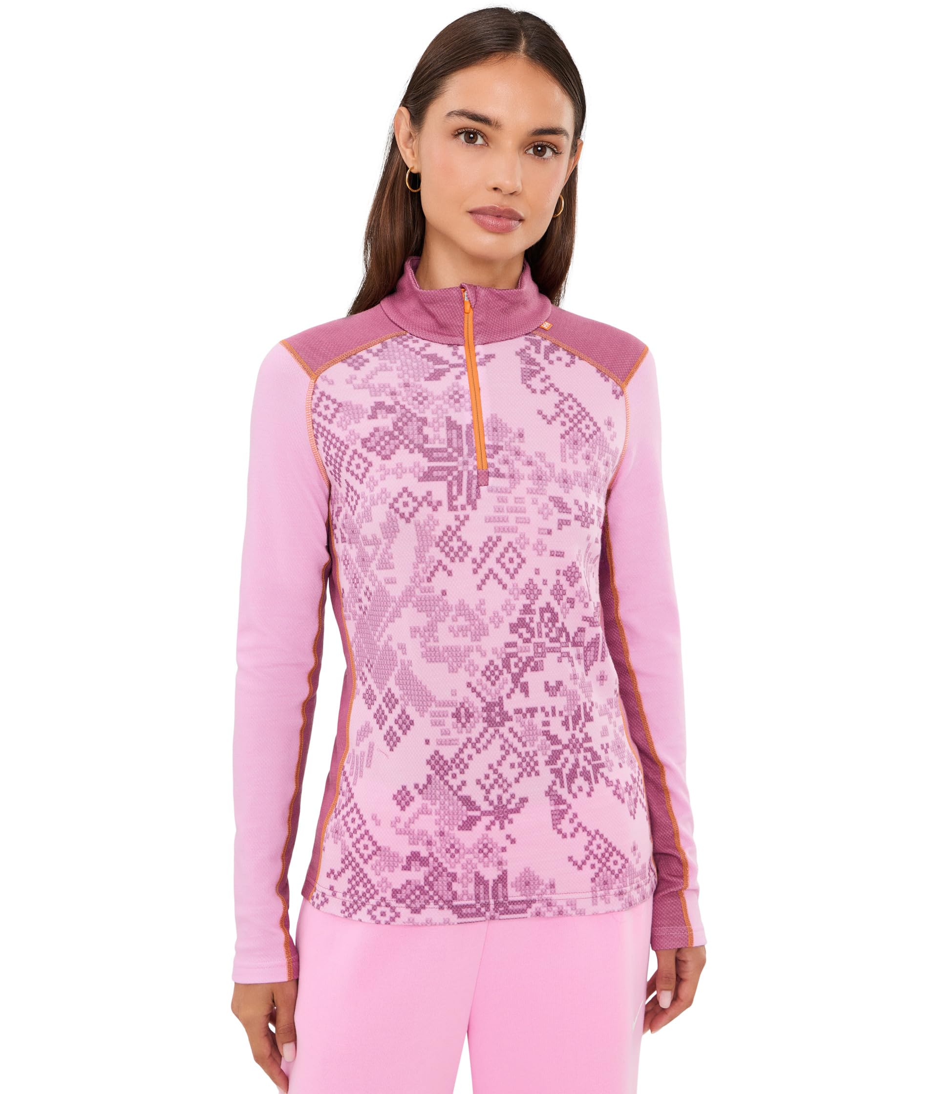 Helly Hansen LIFA Women's Merino Midweight Graphic Half Zip Thermal T-Shirt