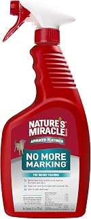 Nature's Miracle Advanced Platinum No More Marking Training Spray, 24 oz | Prevents Dogs from Marking the Same Spot, For Indoor Training, Safe For Pets and Home*, Repels With Essential Oils